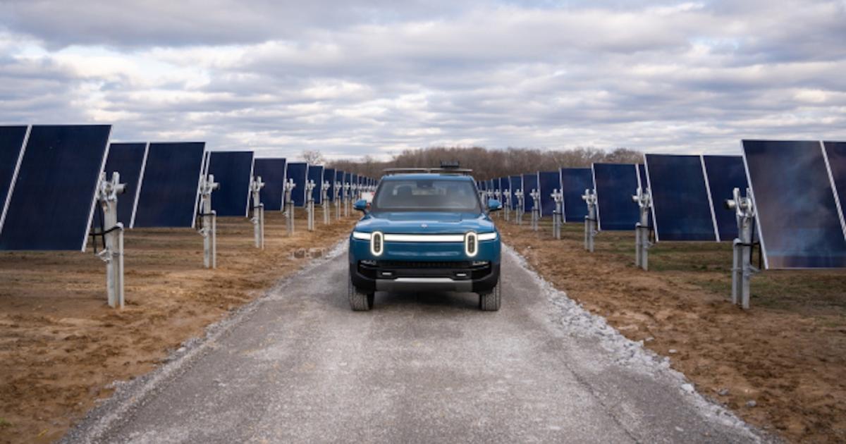 How EV Maker Rivian Plans To Halve The Carbon Footprint Of Its Autos By ...